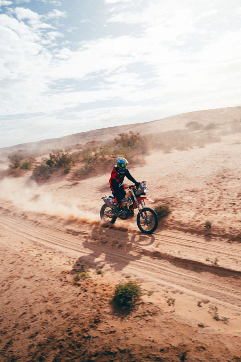 Rally route across the Tantan region, Southern Morocco