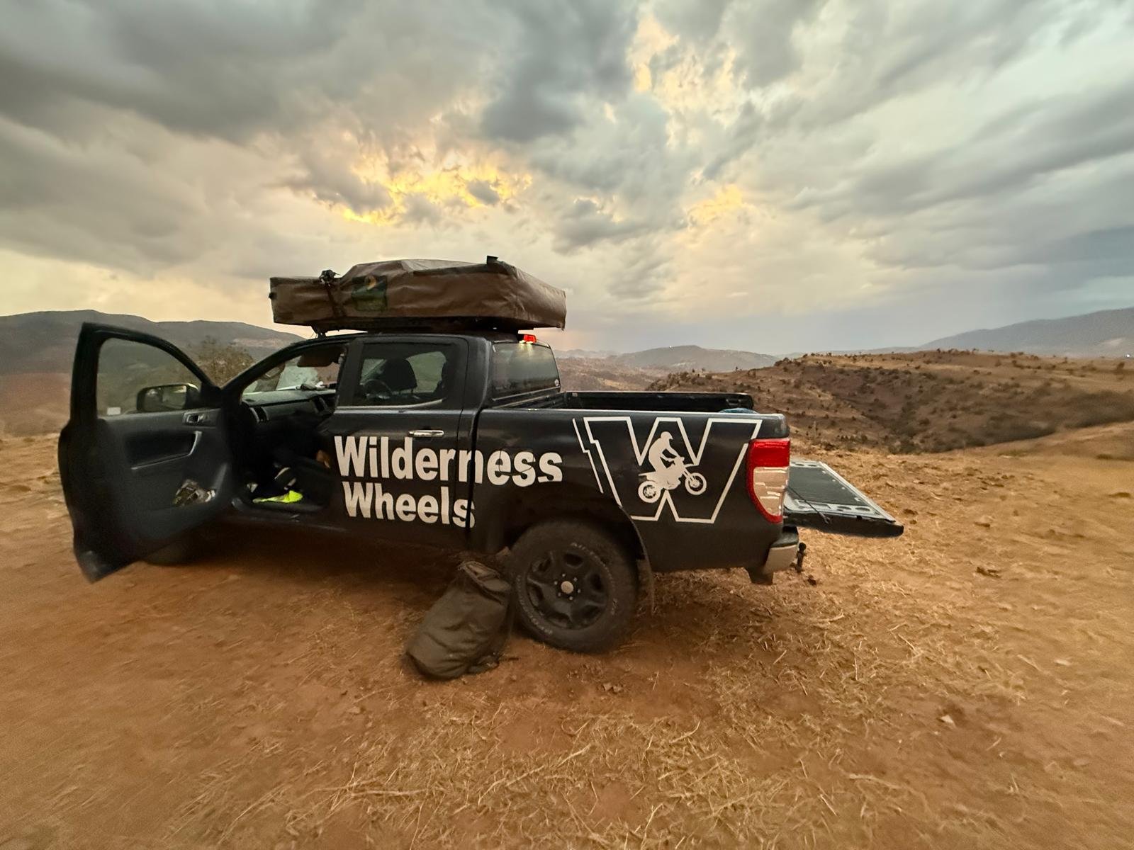 Wilderness Wheels Triumph Scrambler detail